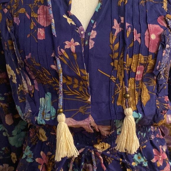 Aly Daly Bohemian Floral Print Mini Dress - Picture 5 of 15